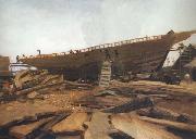Winslow Homer, Shipbuilding at Gloucester (mk44)